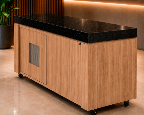 Balcão Línea para Pista Refrigerada